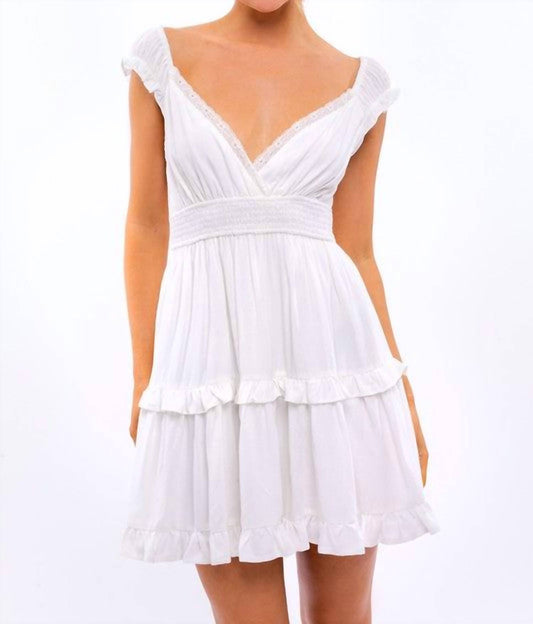 Le Lis - Love Note Ruffle Mini Dress