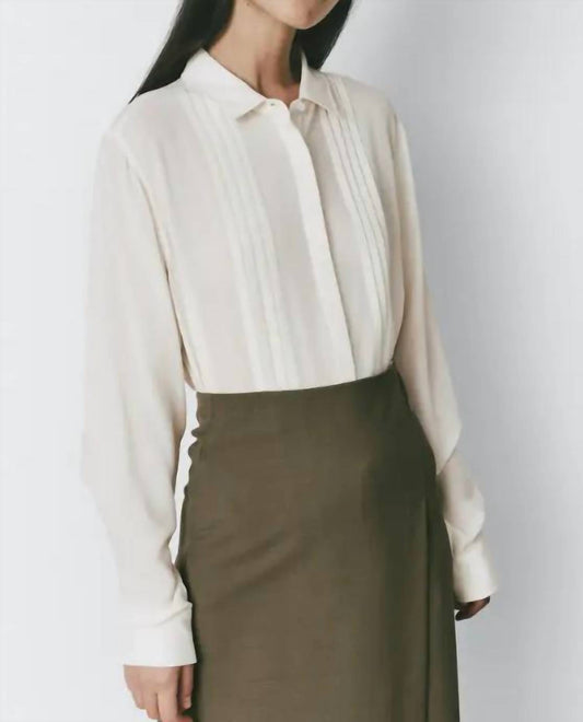 Rue Sophie - Camille Silk Button-up Shirt