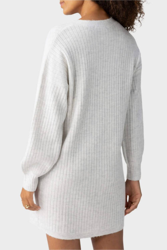 Sanctuary - Button Front Sweater Dress