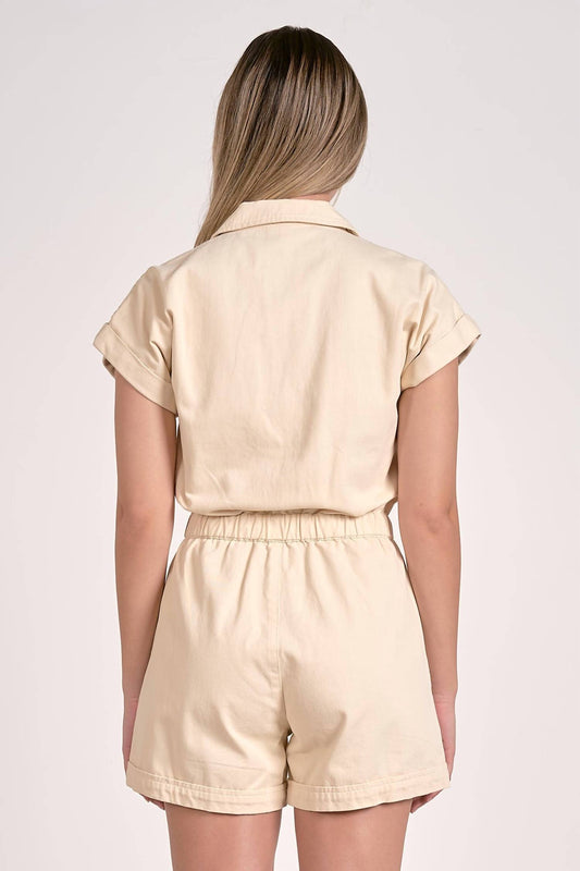 Elan - Mila Short Sleeve Romper