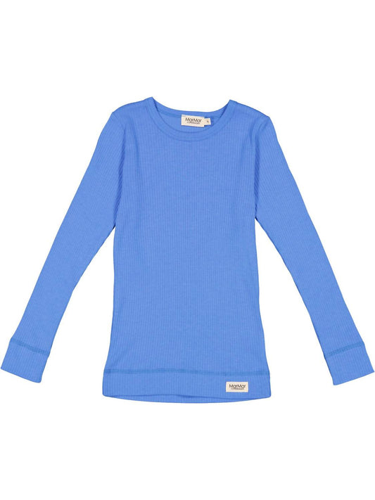Girls Ribbed Long Sleeve Shirt