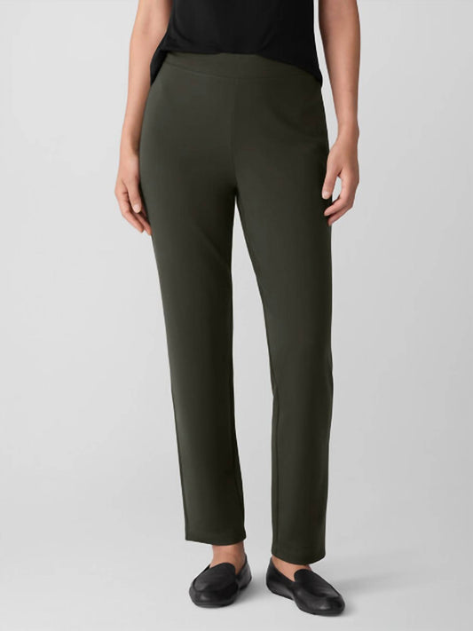 Eileen Fisher - Washable Flex Ponte Slim Pant