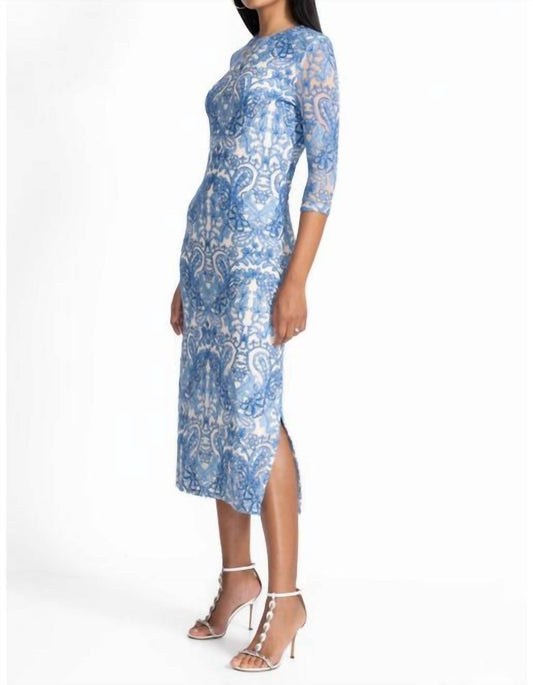 Johnny Was - WYNIFRED MESH MIDI DRESS