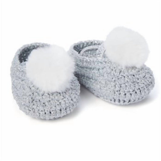 Elegant Baby - Baby Girl's Crocheted Shoes