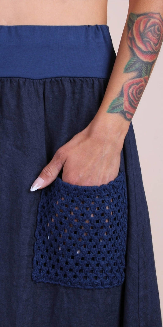 Gigi Moda - Primavera Linen Skirt