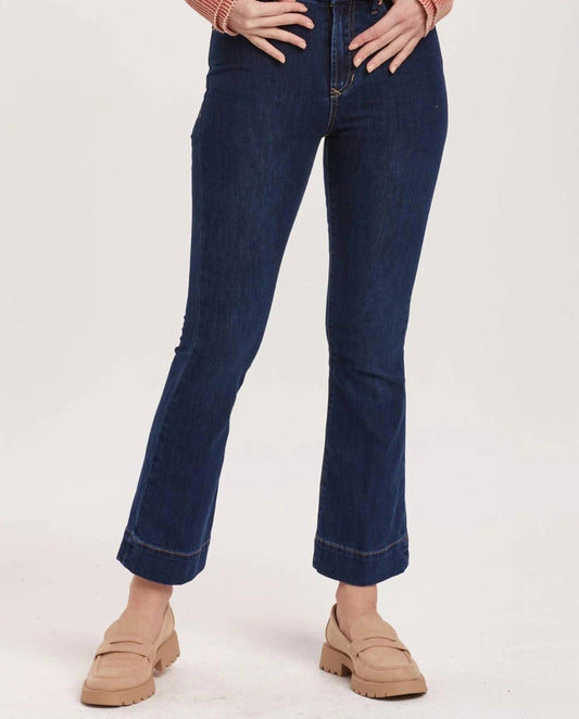 Dear John Denim - Jeanne High Rise Cropped Flare Jeans