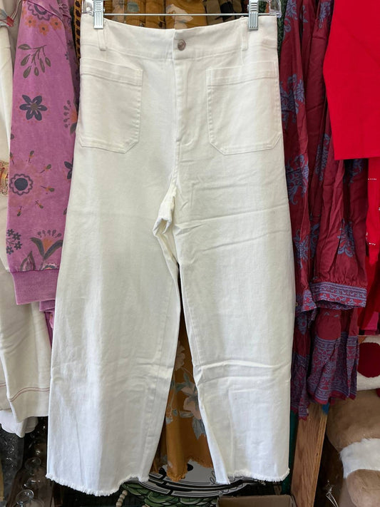 Ee:Some - Straight Leg Front Pocket Pant