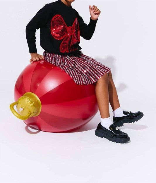 Lola + The Boys - Kid's Big Bow Sweater