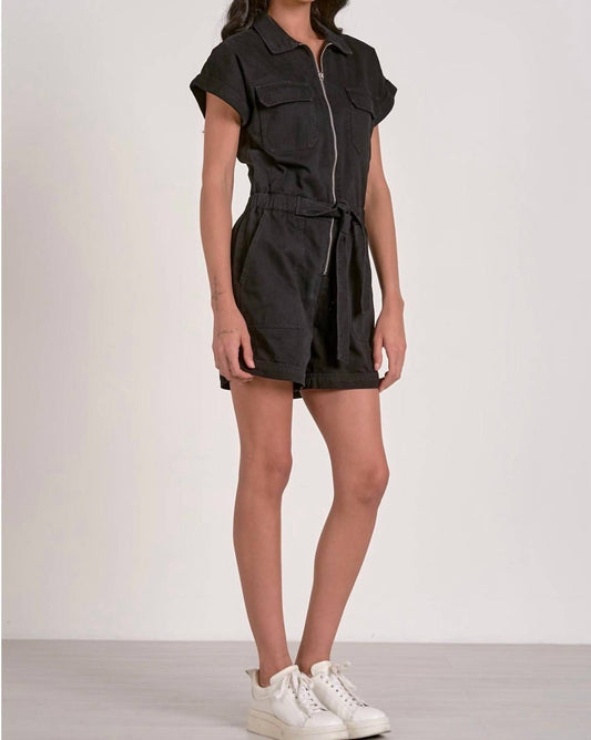 Elan - Perry Zip-up Romper