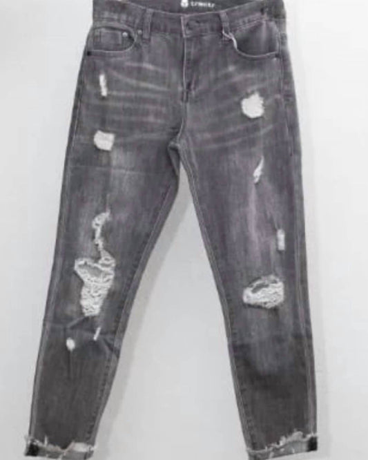 Tractr - Tweens Destructed Weekender Jeans