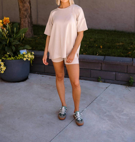 Charlotte Avery - Everly Oversized Tee & Short Set