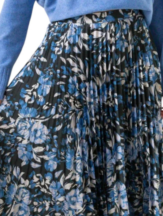 Lost + Wander - Parisian Bleu Midi Skirt