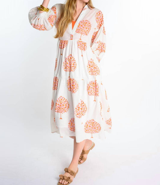 Uncle Frank - Confetti Trees Midi Dress