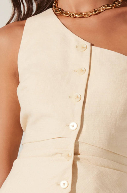 Astr - Byrony One Shoulder Vest