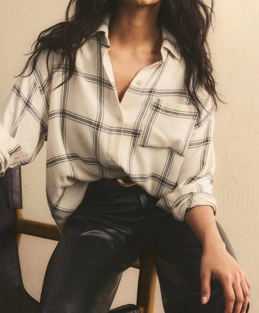 Z Supply - River Plaid Button Up Shirt