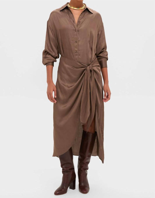 Apiece Apart - Alessandra Sarong Shirt Dress