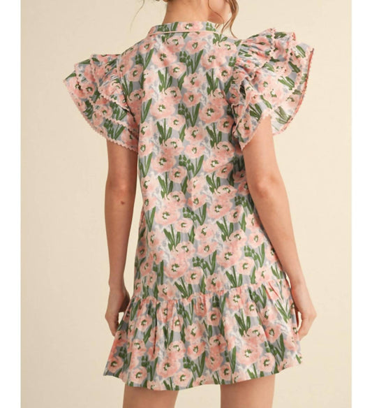 Jodifl - Vintage Petals Floral Dress