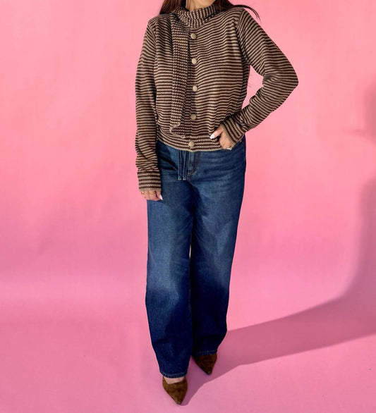 En Merci - Iconic Tie Neck Sweater