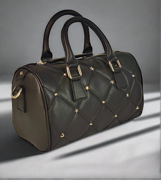 Berge - Cielo Studded Barrel Bag