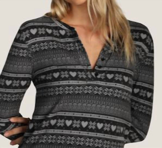 Dylan - Homebody Henley Top