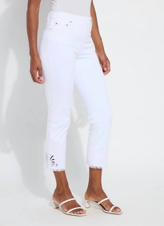 Lysse - Women's Yori Eyelet Crop Denim