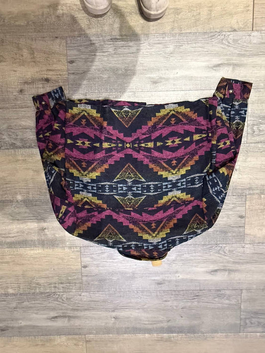 Simply Southern - Women's Cropped Aztec Shacket