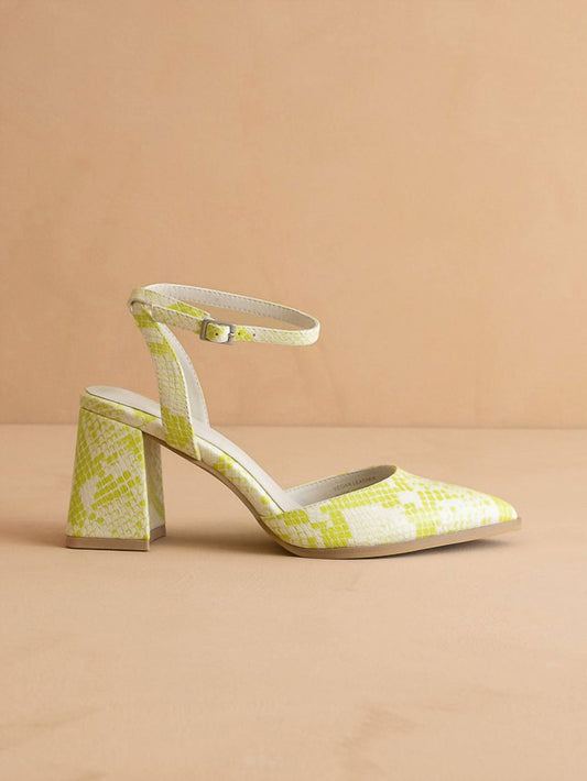 Oasis Society - The Princess Women's Ankle Strap Heels