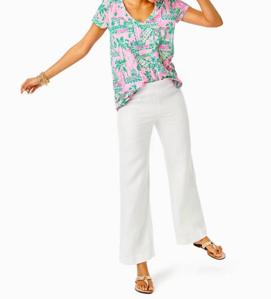 Lilly Pulitzer - Deri Linen Pant