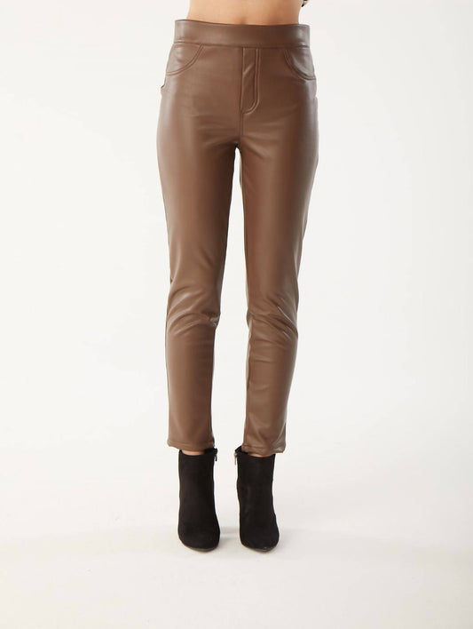 Isle - Vegan Faux Leather Pants