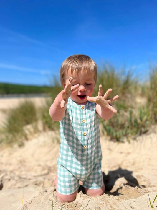 Me & Henry - Kid's Cabin Romper