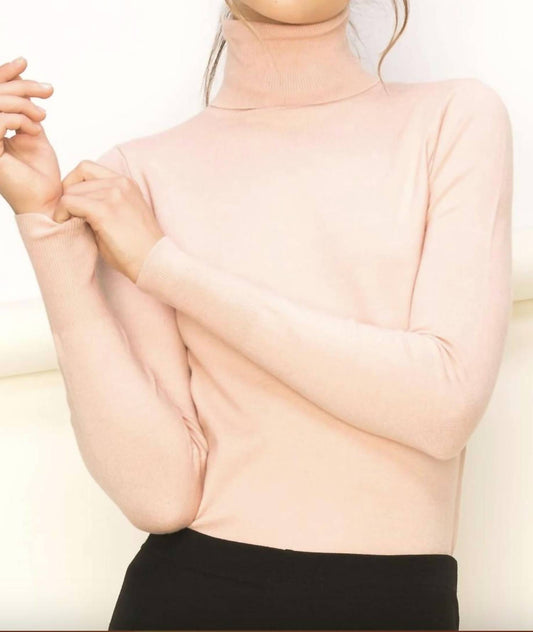 Double Zero - Turtleneck Sweater Top