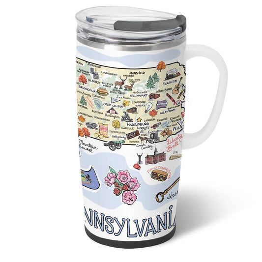 Swig Life - Pennsylvania Swig Travel Mug 22oz