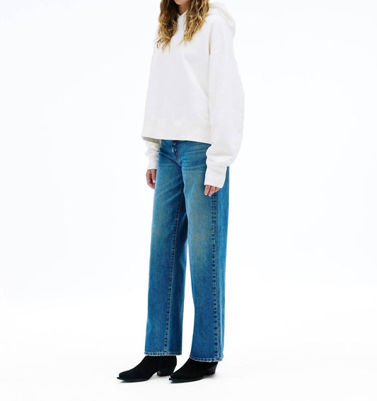 Slvrlake - Jazmine Mid Rise Straight Leg Jeans