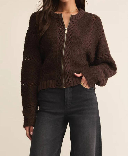 Z Supply - Women's Sundance Zip Up Sweater Jacket