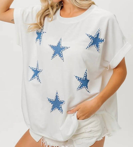 Bibi - Terry Pullover Top