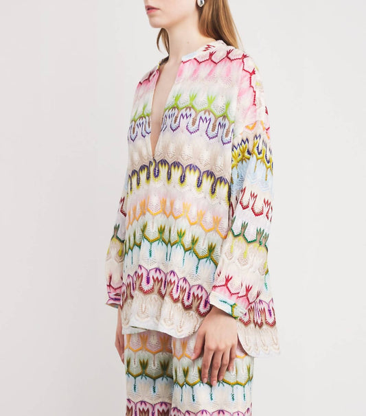 Missoni - Geometric Pattern Blouse