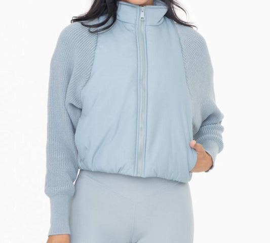 Mono B - Erika Trim Padded Hybrid Jacket