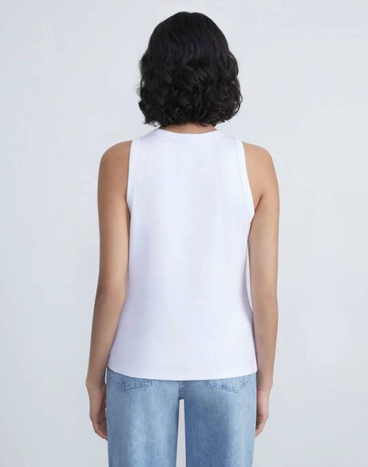 Lafayette 148 - Cotton Rib Racerback Tank