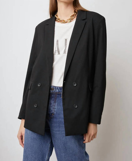 Rails - Twill Double-breasted Jacket Blazer