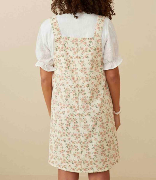 Hayden La - Bailey Floral Bibs Dress