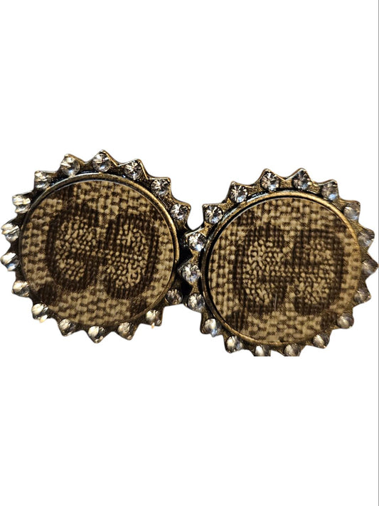 Keep It Gypsy - Round Bling earring