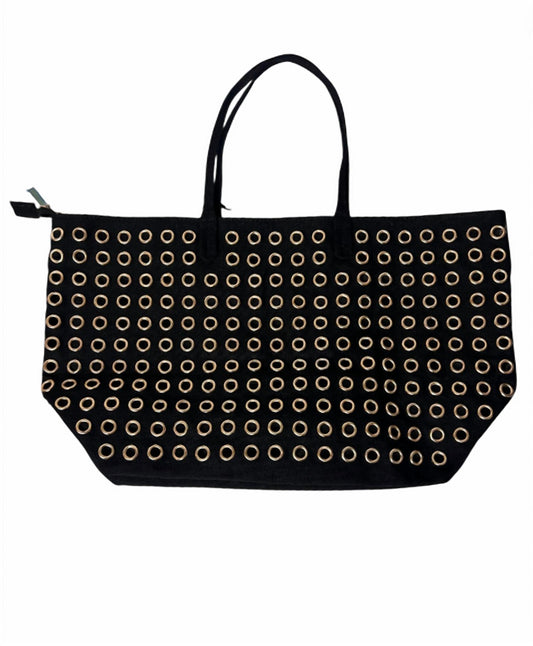 Remi/Reid - Women's Eliana Grommet Canvas Tote Bag