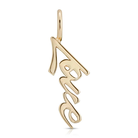 Eklexic - Women's Script Love Pendant