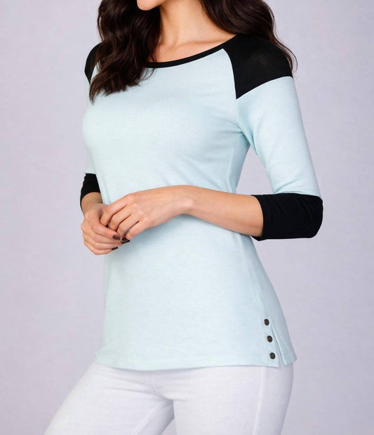 French Kyss - Baseball T Blouse