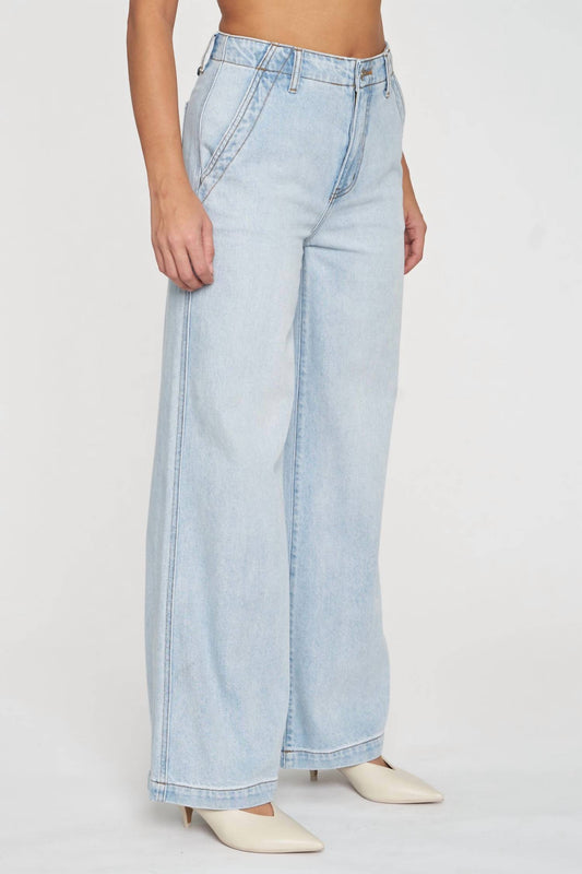 Daze - Kickback High Rise Palazzo Jeans