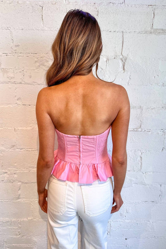 Olivaceous - Anderson Strapless Top