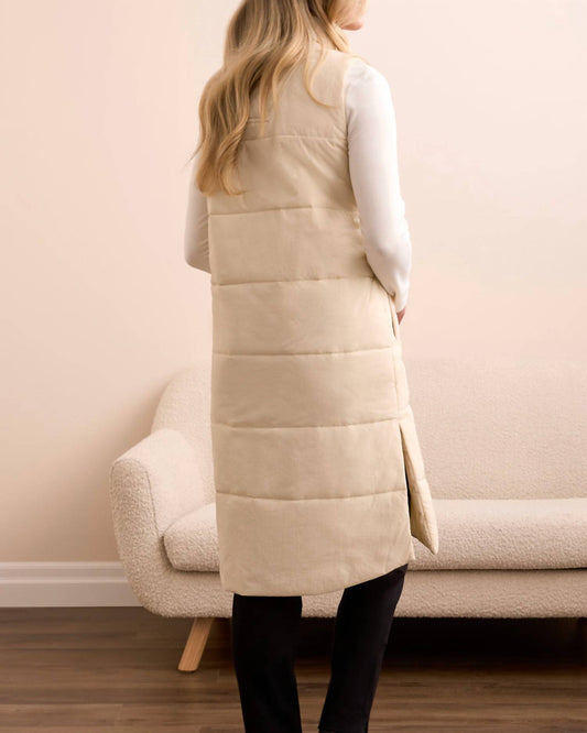 Tribal - Long Quilted Vest