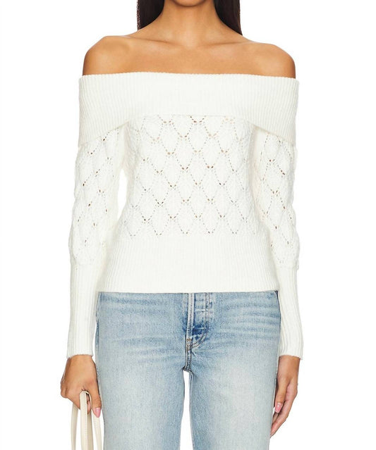 525 America - Camilla Off The Shoulder Sweater