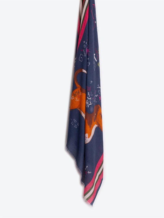 Vilagallo - Women's Doxxy Dog Scarf