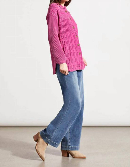 Tribal - Patchwork Knit Shacket